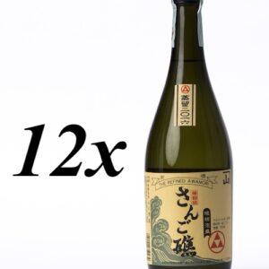 Sangosho Black - Awamori di Okinawa - cartone da 12 bottiglie da 720ml